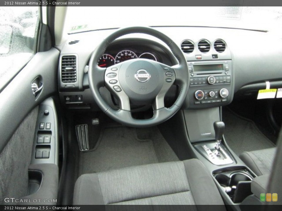 Charcoal Interior Dashboard for the 2012 Nissan Altima 2.5 S #54502706