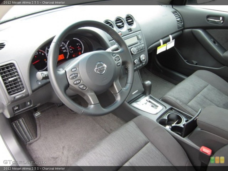 Charcoal Interior Prime Interior for the 2012 Nissan Altima 2.5 S #54502712
