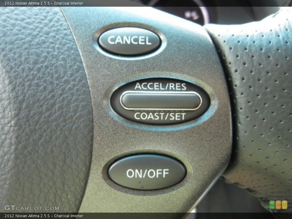 Charcoal Interior Controls for the 2012 Nissan Altima 2.5 S #54502724