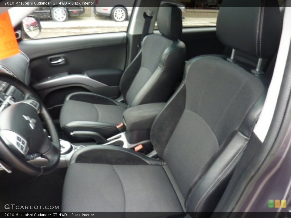 Black Interior Photo for the 2010 Mitsubishi Outlander GT 4WD #54503045