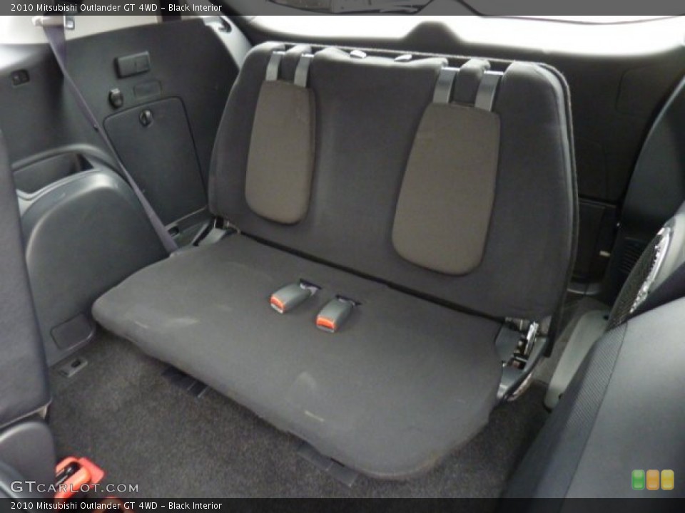 Black Interior Photo for the 2010 Mitsubishi Outlander GT 4WD #54503057