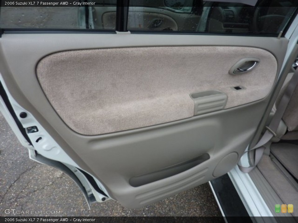 Gray Interior Door Panel for the 2006 Suzuki XL7 7 Passenger AWD #54503549