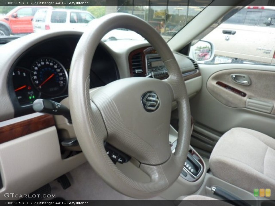 Gray Interior Steering Wheel for the 2006 Suzuki XL7 7 Passenger AWD #54503561