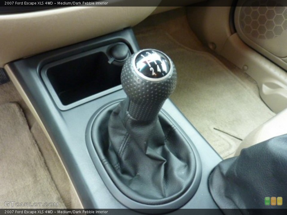 Medium/Dark Pebble Interior Transmission for the 2007 Ford Escape XLS 4WD #54504677