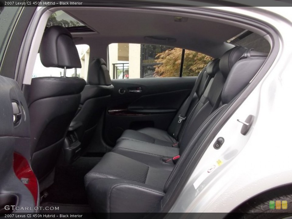 Black Interior Photo for the 2007 Lexus GS 450h Hybrid #54505832
