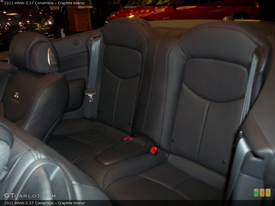 Graphite Interior Photo for the 2011 Infiniti G 37 Convertible #54505982
