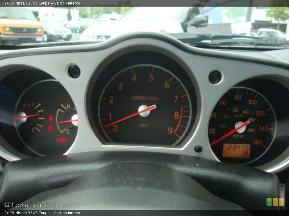 Carbon Interior Gauges for the 2008 Nissan 350Z Coupe #54506306
