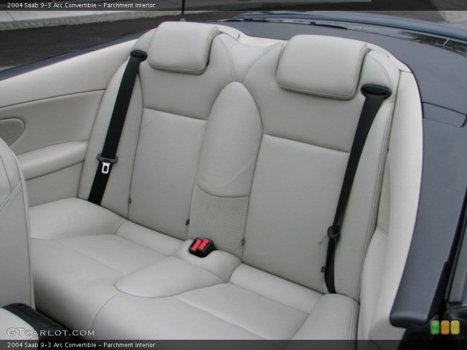 Parchment Interior Photo for the 2004 Saab 9-3 Arc Convertible #54506879