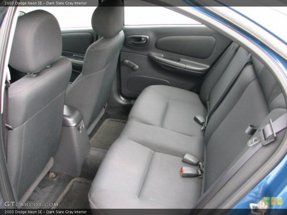 Dark Slate Gray Interior Photo for the 2003 Dodge Neon SE #54507071