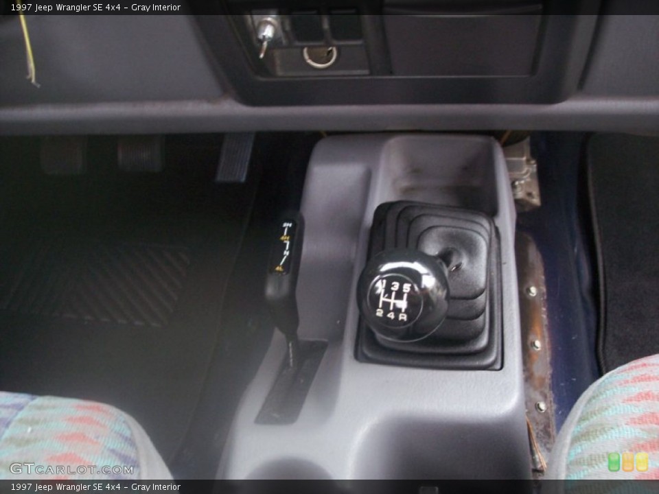 Gray Interior Transmission for the 1997 Jeep Wrangler SE 4x4 #54507707