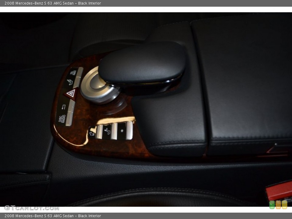 Black Interior Controls for the 2008 Mercedes-Benz S 63 AMG Sedan #54508058