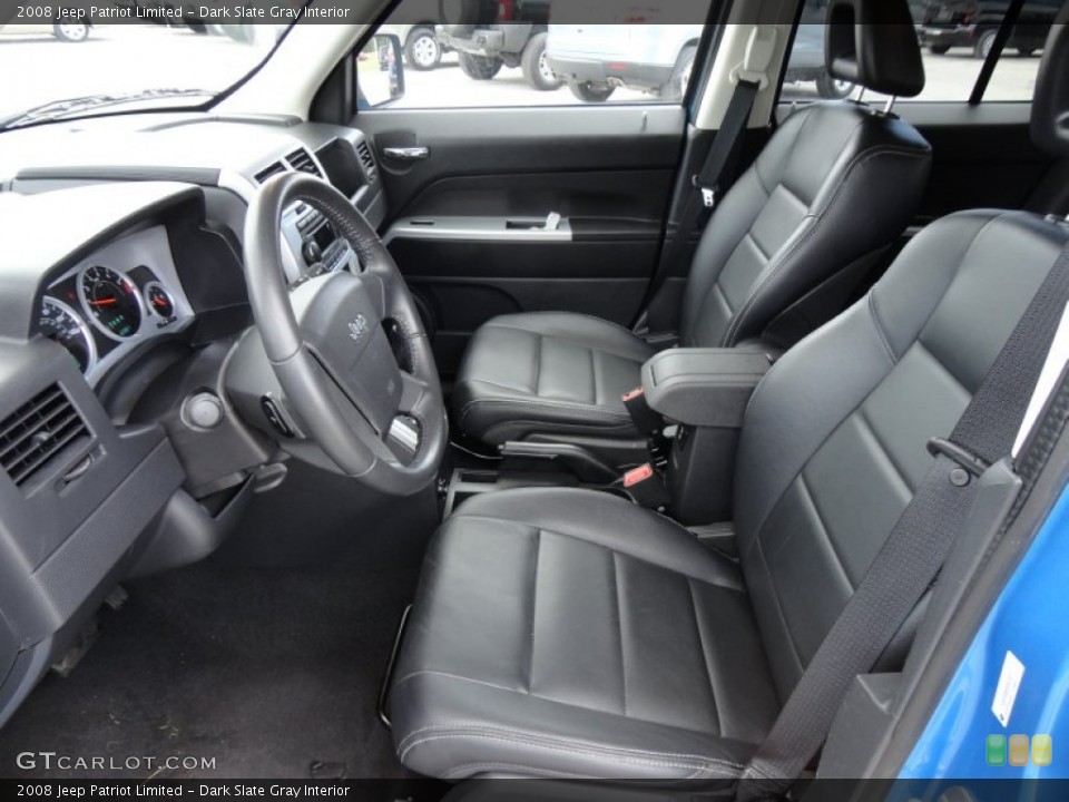 Dark Slate Gray Interior Photo for the 2008 Jeep Patriot Limited #54509630