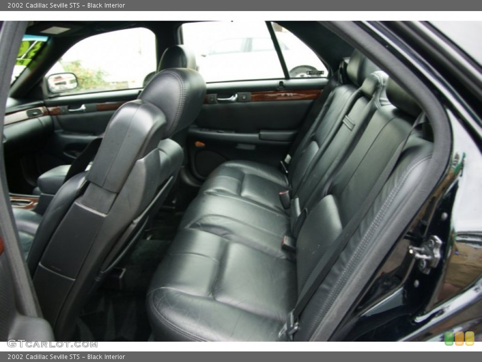 Black Interior Photo for the 2002 Cadillac Seville STS #54509726