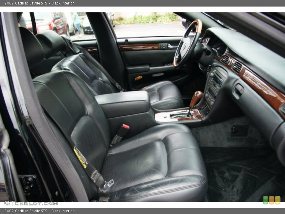 Black Interior Photo for the 2002 Cadillac Seville STS #54509753