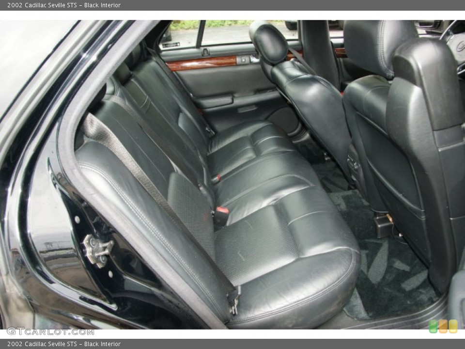 Black Interior Photo for the 2002 Cadillac Seville STS #54509780