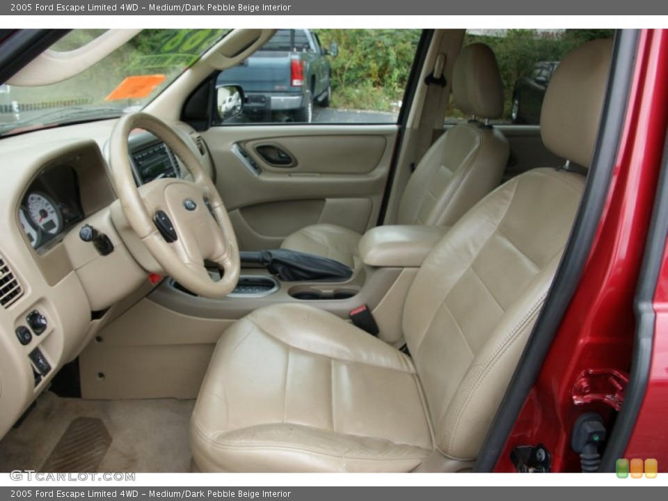 Medium/Dark Pebble Beige Interior Photo for the 2005 Ford Escape Limited 4WD #54509909
