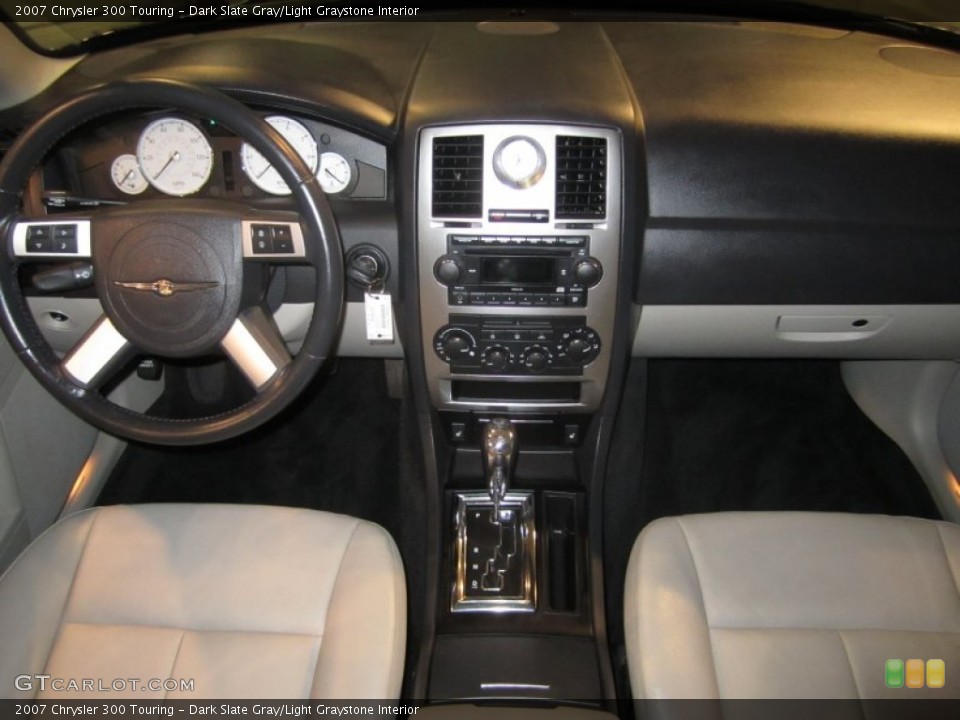Dark Slate Gray/Light Graystone Interior Dashboard for the 2007 Chrysler 300 Touring #54512300