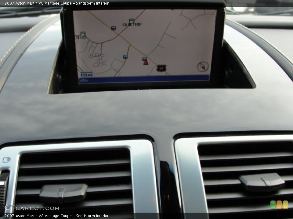 Sandstorm Interior Navigation for the 2007 Aston Martin V8 Vantage Coupe #54512702