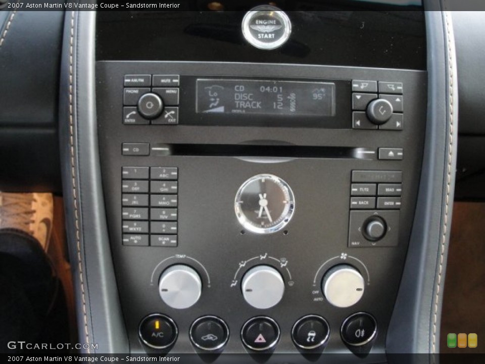 Sandstorm Interior Controls for the 2007 Aston Martin V8 Vantage Coupe #54512711