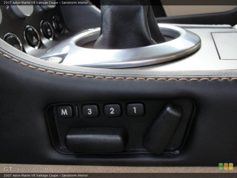 Sandstorm Interior Controls for the 2007 Aston Martin V8 Vantage Coupe #54512735