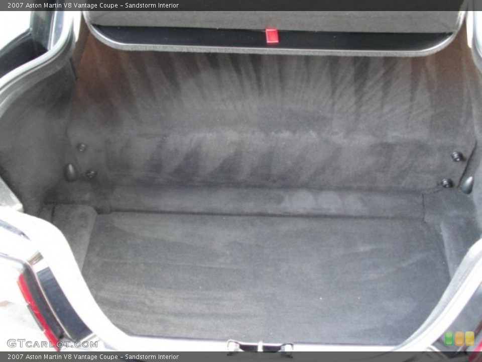 Sandstorm Interior Trunk for the 2007 Aston Martin V8 Vantage Coupe #54512762