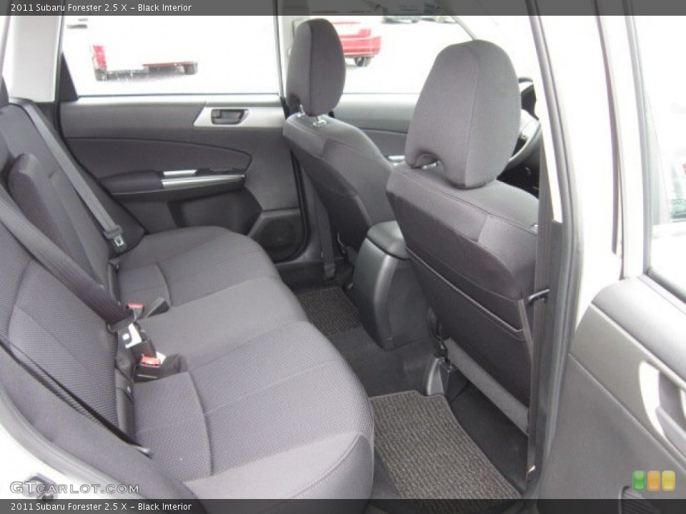 Black Interior Photo for the 2011 Subaru Forester 2.5 X #54514322
