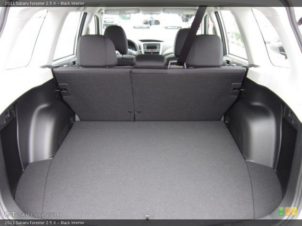 Black Interior Trunk for the 2011 Subaru Forester 2.5 X #54514325