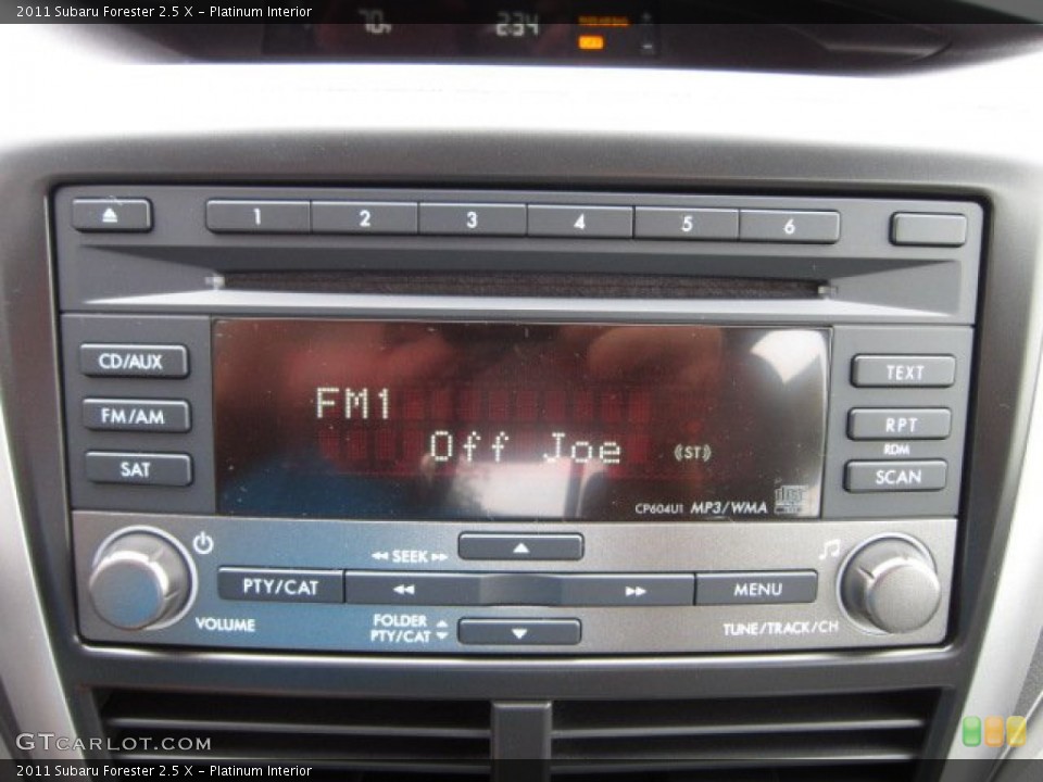 Platinum Interior Audio System for the 2011 Subaru Forester 2.5 X #54514427