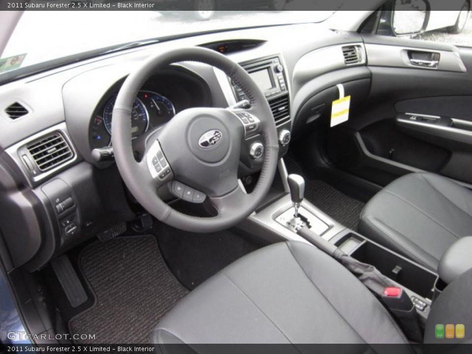 Black Interior Prime Interior for the 2011 Subaru Forester 2.5 X Limited #54514607