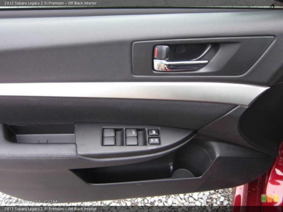 Off Black Interior Door Panel for the 2012 Subaru Legacy 2.5i Premium #54515396