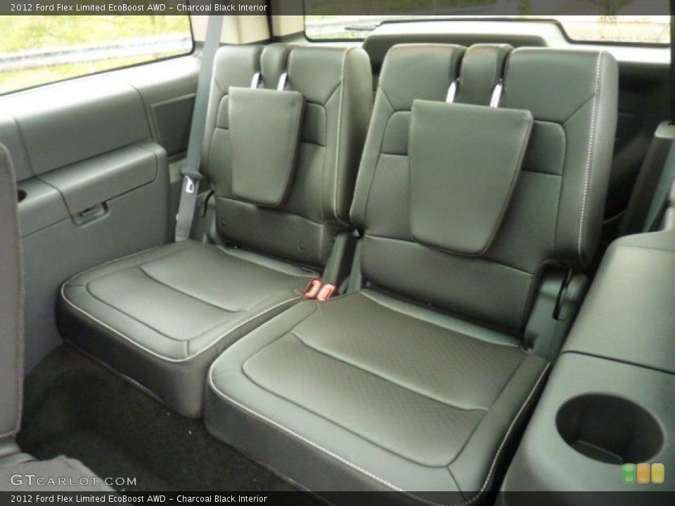 Charcoal Black Interior Photo for the 2012 Ford Flex Limited EcoBoost AWD #54515771