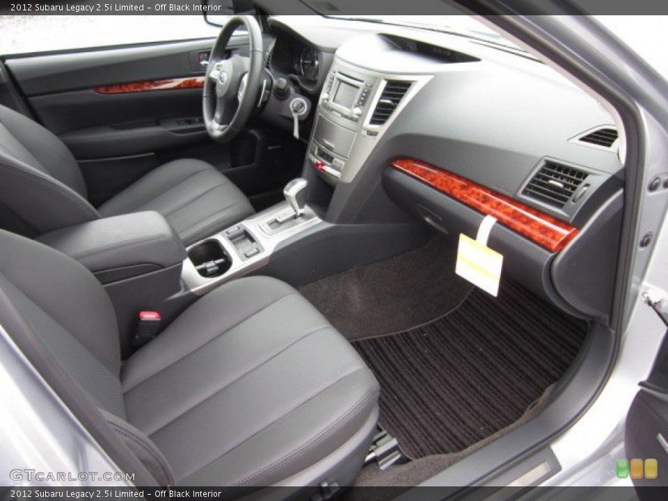 Off Black Interior Photo for the 2012 Subaru Legacy 2.5i Limited #54516050