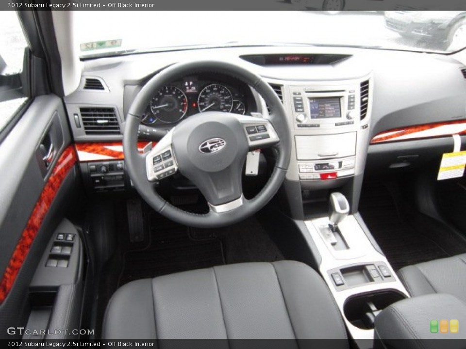 Off Black Interior Dashboard for the 2012 Subaru Legacy 2.5i Limited #54516095