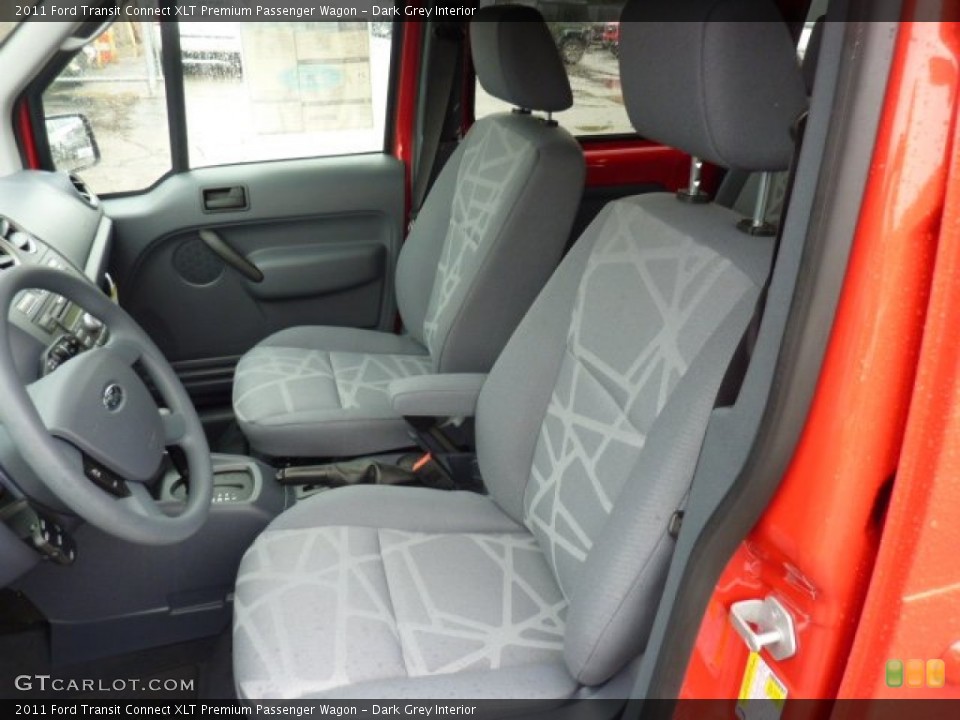 Dark Grey Interior Photo for the 2011 Ford Transit Connect XLT Premium Passenger Wagon #54516191