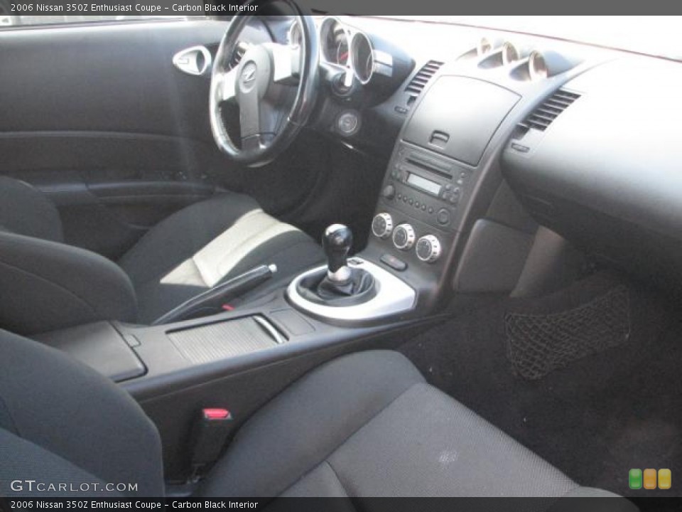 Carbon Black Interior Photo for the 2006 Nissan 350Z Enthusiast Coupe #54516914