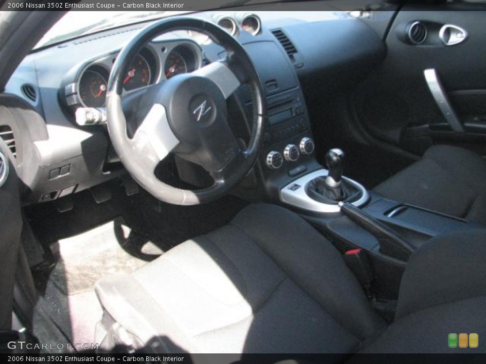 Carbon Black Interior Photo for the 2006 Nissan 350Z Enthusiast Coupe #54516923