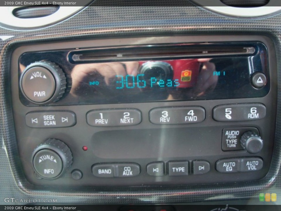 Ebony Interior Audio System for the 2009 GMC Envoy SLE 4x4 #54517841