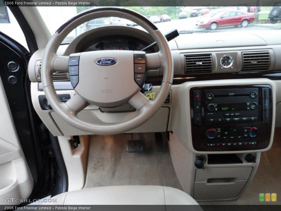 Pebble Beige Interior Dashboard for the 2006 Ford Freestar Limited #54518591
