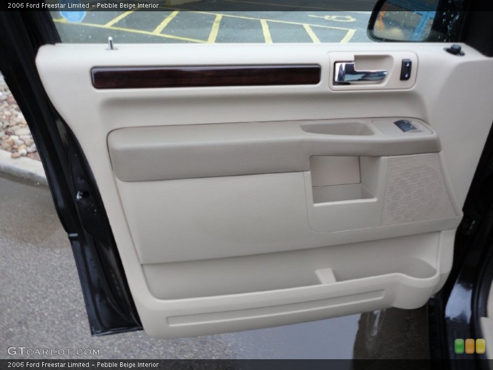 Pebble Beige Interior Door Panel for the 2006 Ford Freestar Limited #54518600