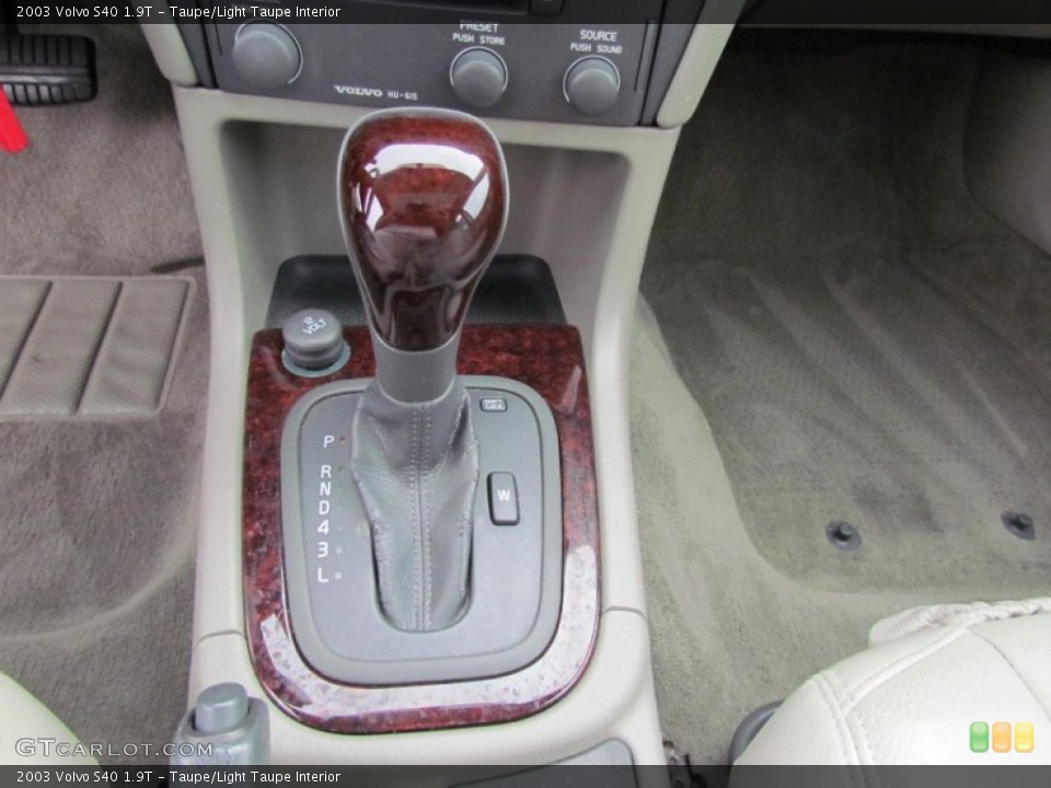 Taupe/Light Taupe Interior Transmission for the 2003 Volvo S40 1.9T #54519896