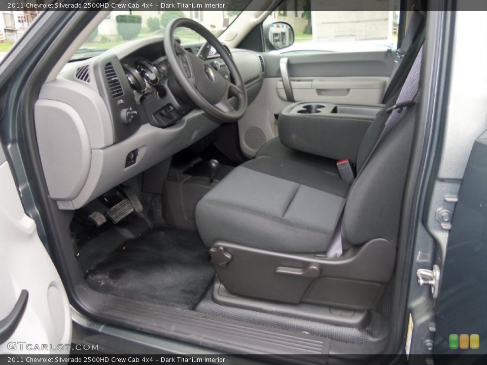 Dark Titanium Interior Photo for the 2011 Chevrolet Silverado 2500HD Crew Cab 4x4 #54522209