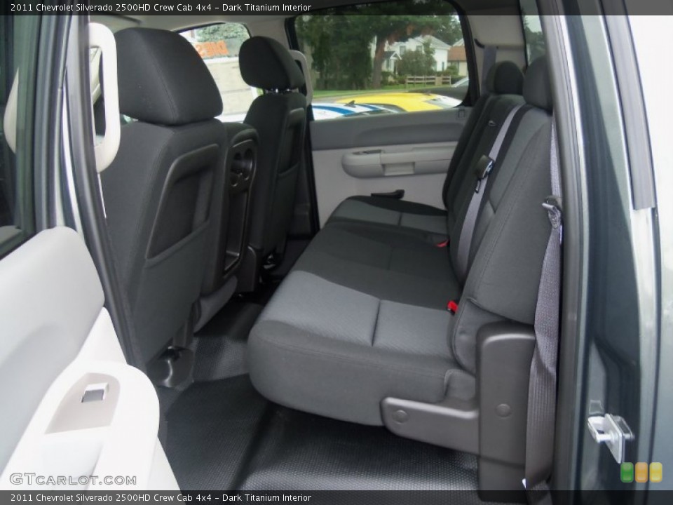 Dark Titanium Interior Photo for the 2011 Chevrolet Silverado 2500HD Crew Cab 4x4 #54522239