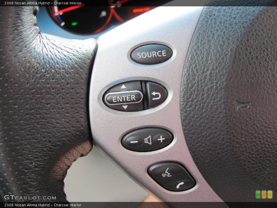 Charcoal Interior Controls for the 2008 Nissan Altima Hybrid #54522491
