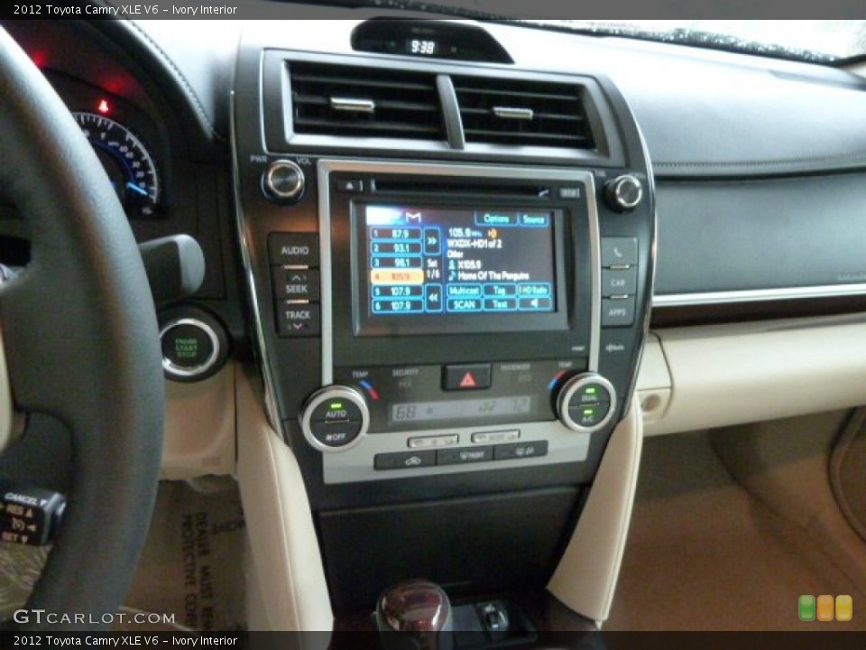 Ivory Interior Controls for the 2012 Toyota Camry XLE V6 #54523343