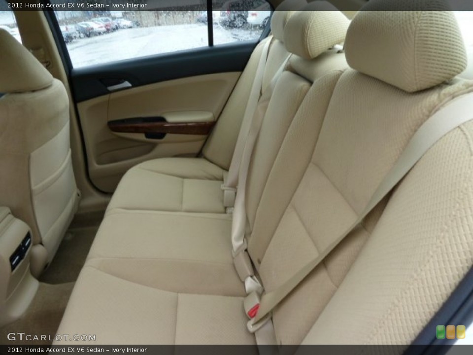 Ivory Interior Photo for the 2012 Honda Accord EX V6 Sedan #54525149