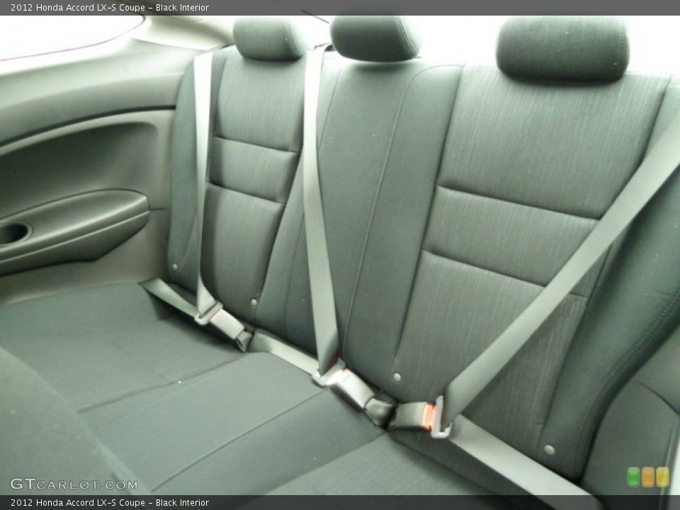 Black Interior Photo for the 2012 Honda Accord LX-S Coupe #54525311