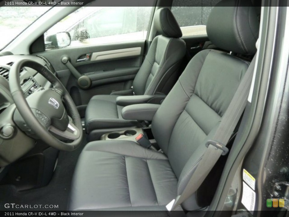 Black Interior Photo for the 2011 Honda CR-V EX-L 4WD #54525464