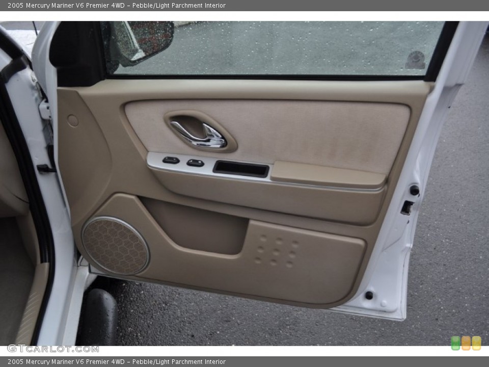 Pebble/Light Parchment Interior Door Panel for the 2005 Mercury Mariner V6 Premier 4WD #54526747