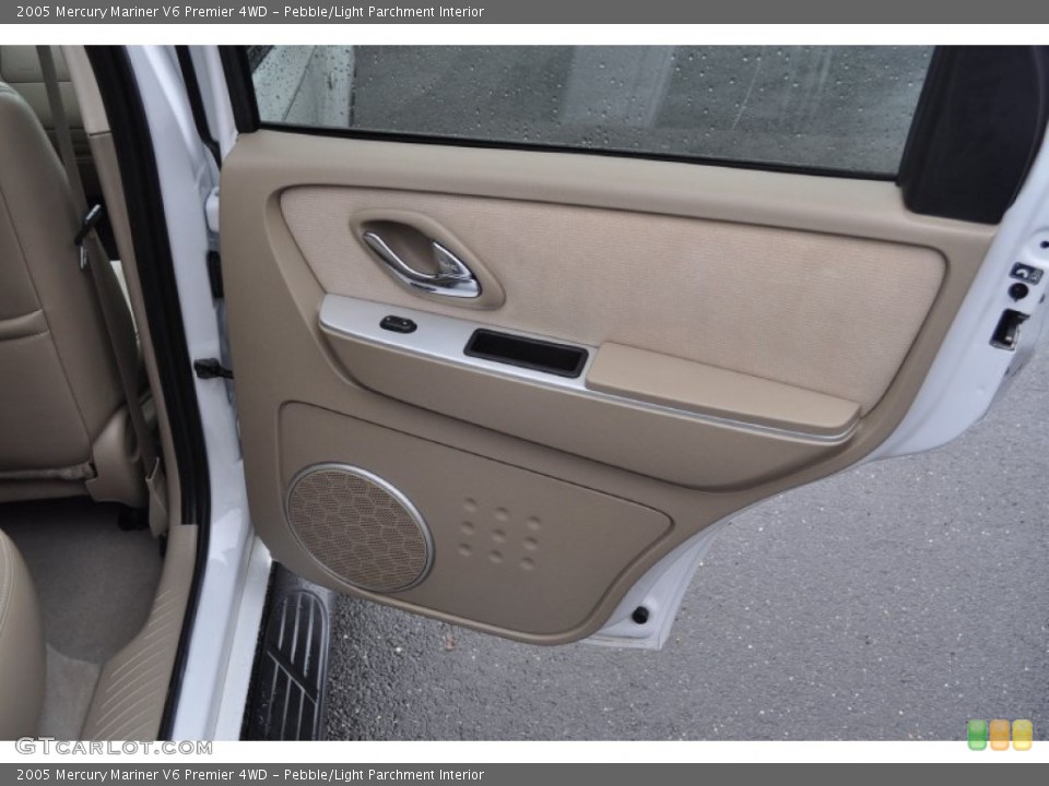 Pebble/Light Parchment Interior Door Panel for the 2005 Mercury Mariner V6 Premier 4WD #54526754