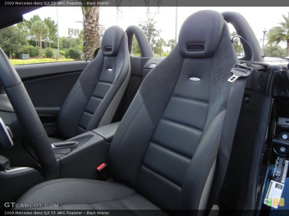 Black Interior Photo for the 2009 Mercedes-Benz SLK 55 AMG Roadster #54527828